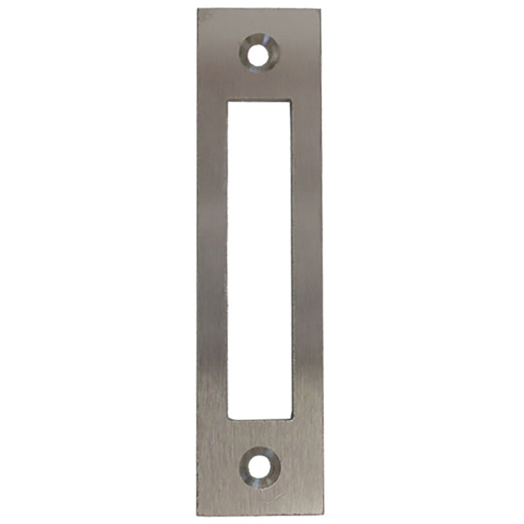 Custom Strike Plate, Flat 1 X 4  - Stainless Steel - Custom Strike Plate, Flat 1 X 4  - Stainless Steel