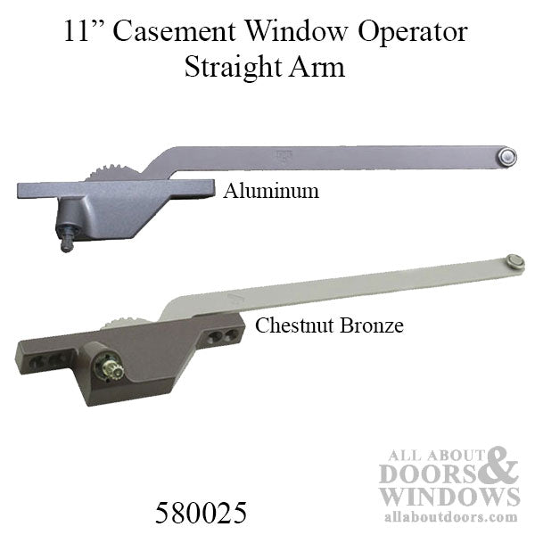 Truth 11 inch Single Arm Casement Operator, Left Hand, Face Mount - Choose Color - Truth 11 inch Single Arm Casement Operator, Left Hand, Face Mount - Choose Color