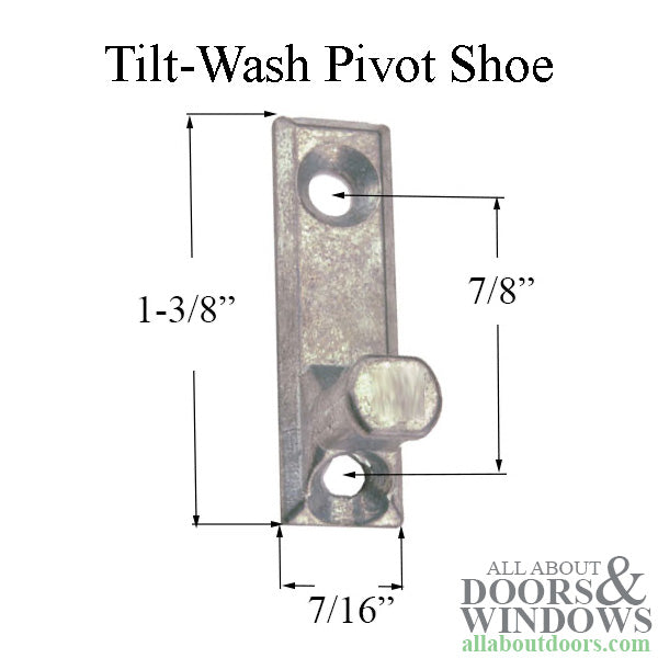 Pivot Shoe, Andersen Tilt-Wash Window - Pivot Shoe, Andersen Tilt-Wash Window