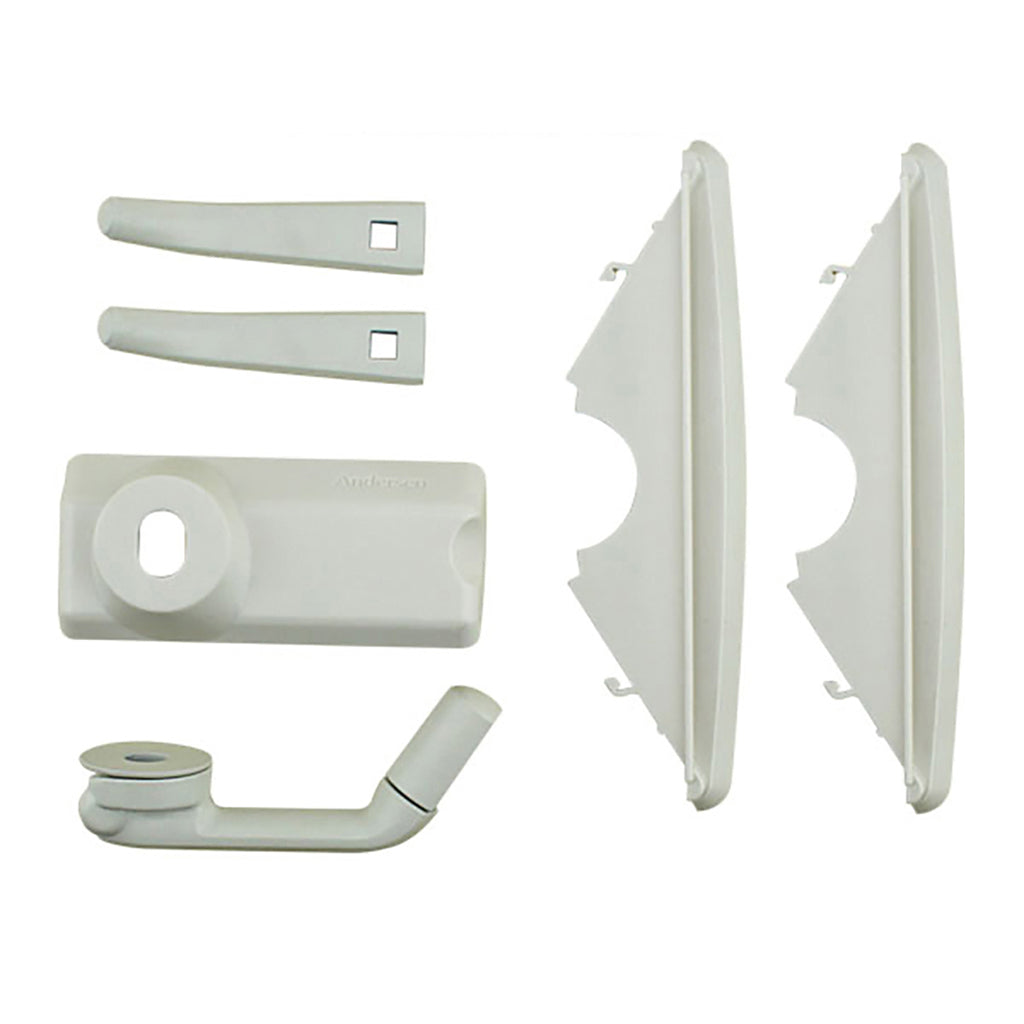 Andersen White Awning Hardware Pack For 200 Series and 400 Series Windows White 1521040 - Andersen White Awning Hardware Pack For 200 Series and 400 Series Windows White 1521040