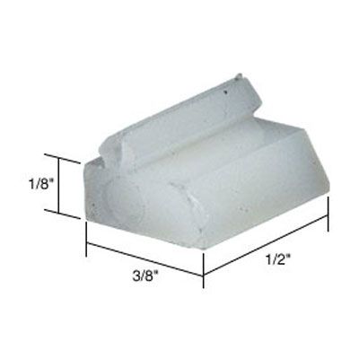 Guide (Top or Bottom) - Sliding Windows, Glides / Guides - Nylon - Guide (Top or Bottom) - Sliding Windows, Glides / Guides - Nylon