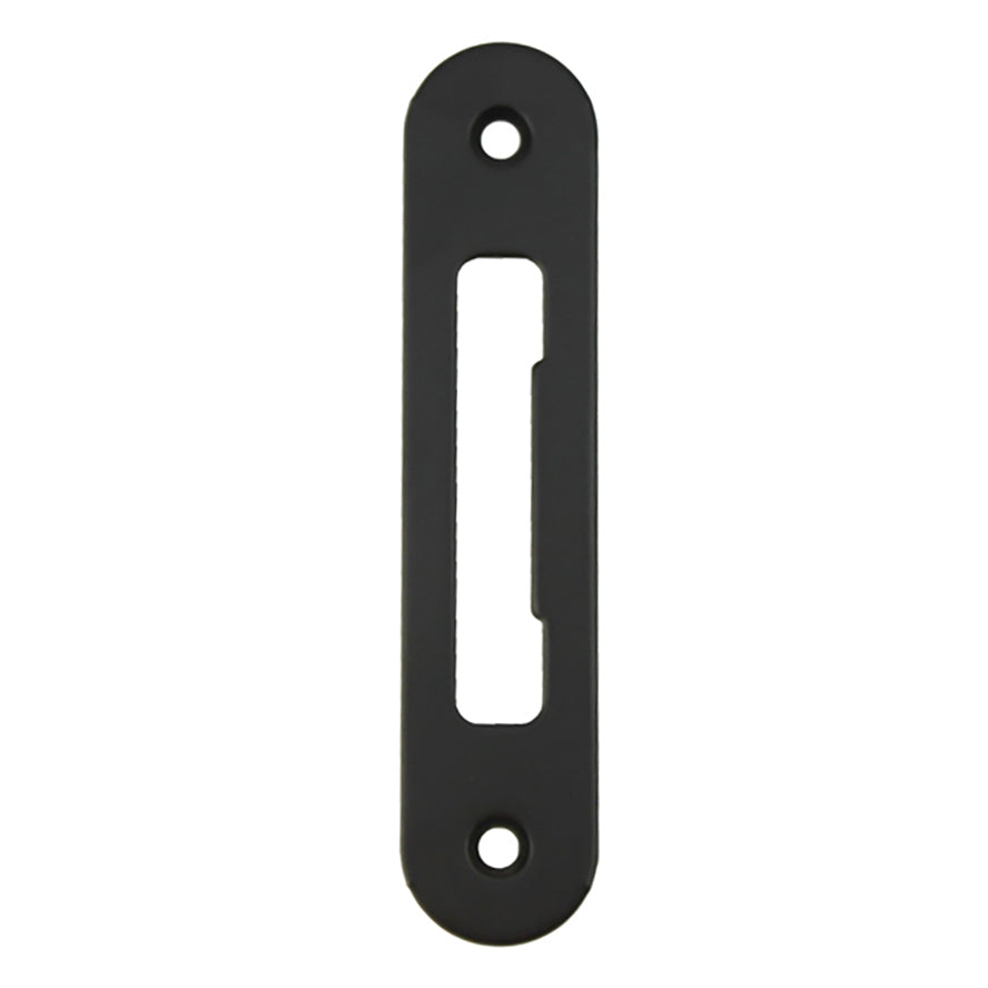 HOPPE Strike Plate Radius Tongue Rustic Umber - HOPPE Strike Plate Radius Tongue Rustic Umber