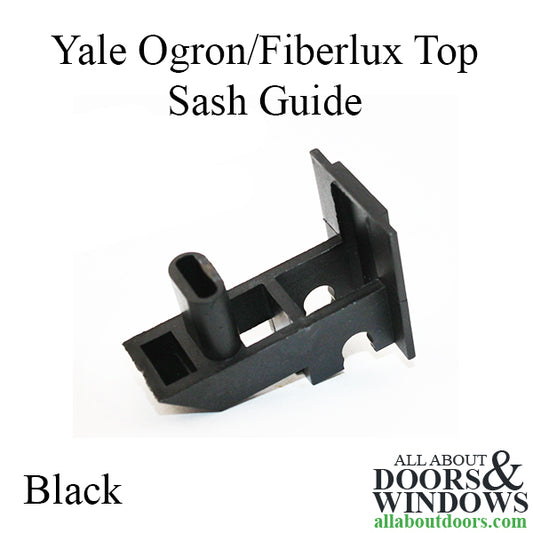 Top Sash Cam Guide, Yale Ogron / Fiberlux - Black