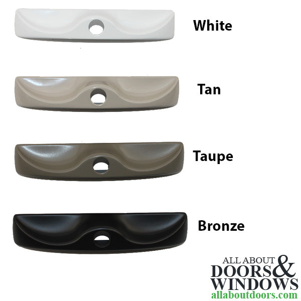 Outside Lock Handle with Cylinder Hole Tuscany Vinyl Sliding Door - Outside Lock Handle with Cylinder Hole Tuscany Vinyl Sliding Door