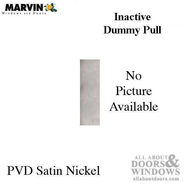 Marvin Contemporary Passive Handle, Ultimate Sliding French Door - Satin Nickel PVD - Marvin Contemporary Passive Handle, Ultimate Sliding French Door - Satin Nickel PVD