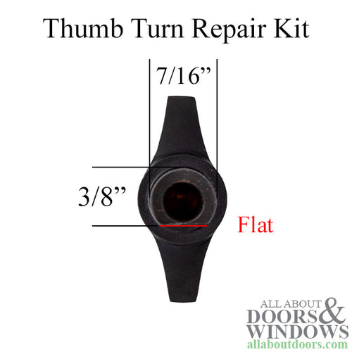 Thumb Turn Kit for Emtek Multipoint Lock Trim Bronze - Thumb Turn Kit for Emtek Multipoint Lock Trim Bronze
