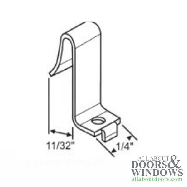 End Bracket Attachment # 31 Clip, Balance accessory - End Bracket Attachment # 31 Clip, Balance accessory