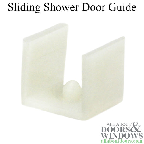 Guide, Sliding Shower Door Bottom, Pairs - Guide, Sliding Shower Door Bottom, Pairs