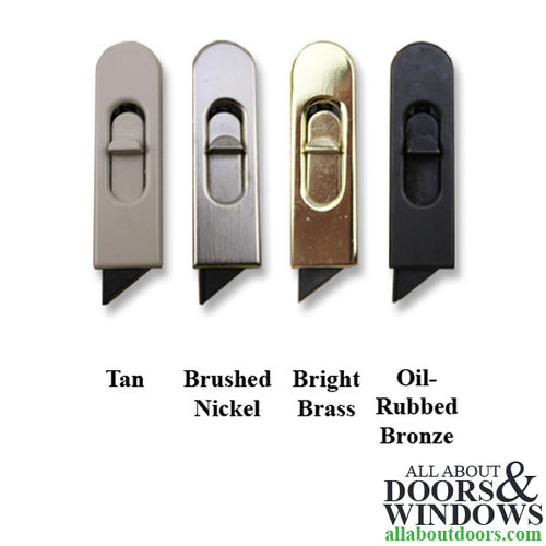 Weather Shield Metal Tilt Latch Upper Sash 45° Latch Left & Right - Weather Shield Metal Tilt Latch Upper Sash 45° Latch Left & Right