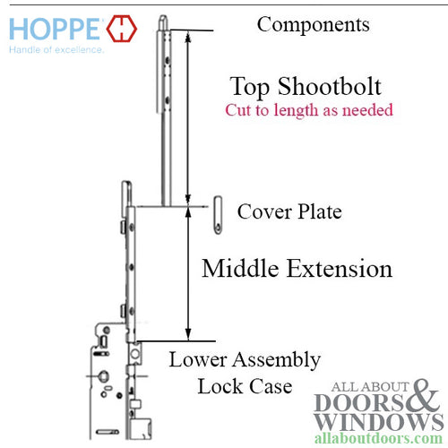 16mm Manual Top Extension, Shootbolt 21.65