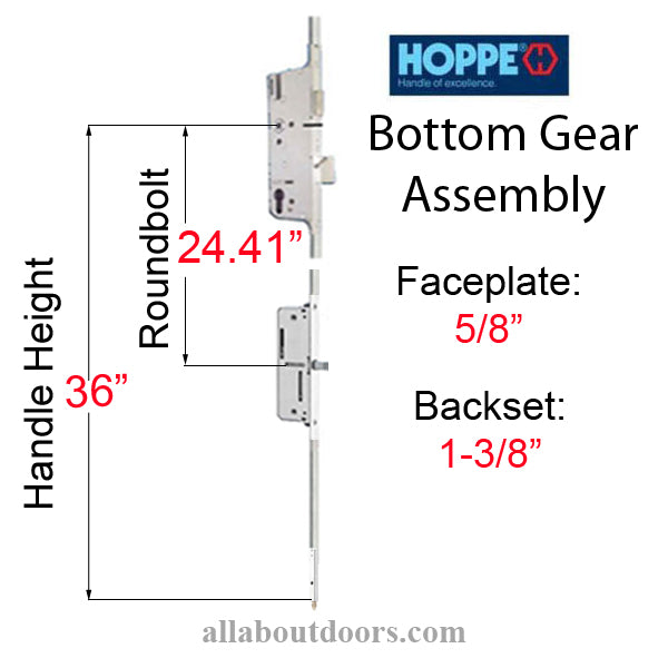 16mm Manual Gear, 35/92, Shootbolt-Roundbolt @ 24.41