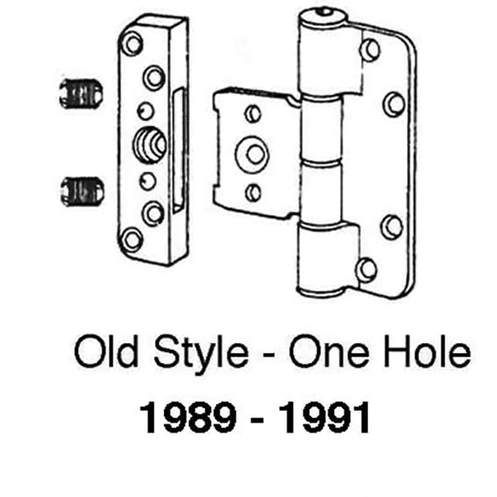 Andersen 1989-1991 Patio Door Hinge - Gold tone  SEE NOTES - Andersen 1989-1991 Patio Door Hinge - Gold tone  SEE NOTES