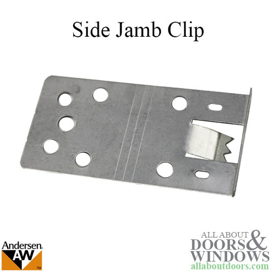 Andersen Side Jamb Clip For Perma Shield Narroline WIndows and Tilt Wash Windows