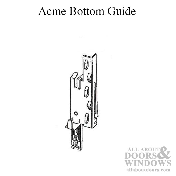 Panel Jacket, Bottom Guide,  L & R - Acme No. 4043 - Panel Jacket, Bottom Guide,  L & R - Acme No. 4043