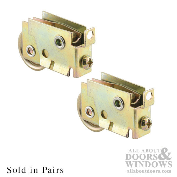 Bottom Mount Roller Assembly 1-1/8 Inch Steel Wheel - Bottom Mount Roller Assembly 1-1/8 Inch Steel Wheel