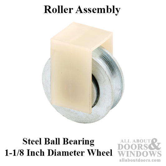 Roller Only,  1-1/8  Dia. 23/32 inch outside dia. 1/4 inch insid