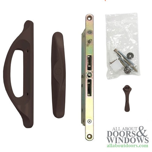 Andersen 100 series Tulsa handleset for Patio Gliding Door - Dark Bronze - Andersen 100 series Tulsa handleset for Patio Gliding Door - Dark Bronze