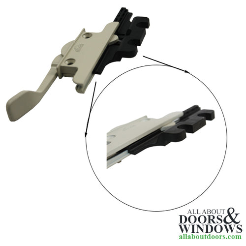 Roto Multipoint Lock Casement Handle Assembly, Right Hand - Roto Multipoint Lock Casement Handle Assembly, Right Hand