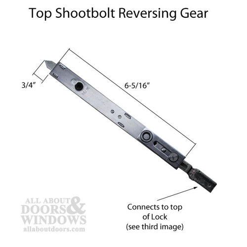 Top Shootbolt Reversing Gear - Choose Finish - Top Shootbolt Reversing Gear - Choose Finish