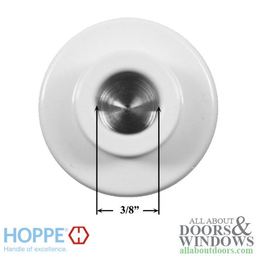 H-Knob, CES Euro Cylinder Thumbturn - Pure White - H-Knob, CES Euro Cylinder Thumbturn - Pure White