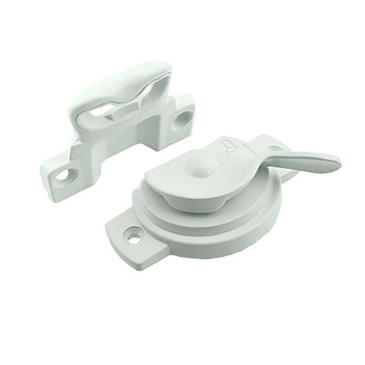 Andersen A Series Sash Lock For Double Hung Sash Lock White Swivel Sash Lock