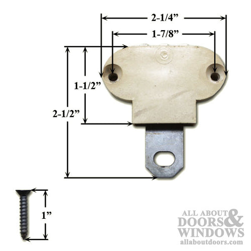Casement Sash Lock with Screws - Casement Sash Lock with Screws