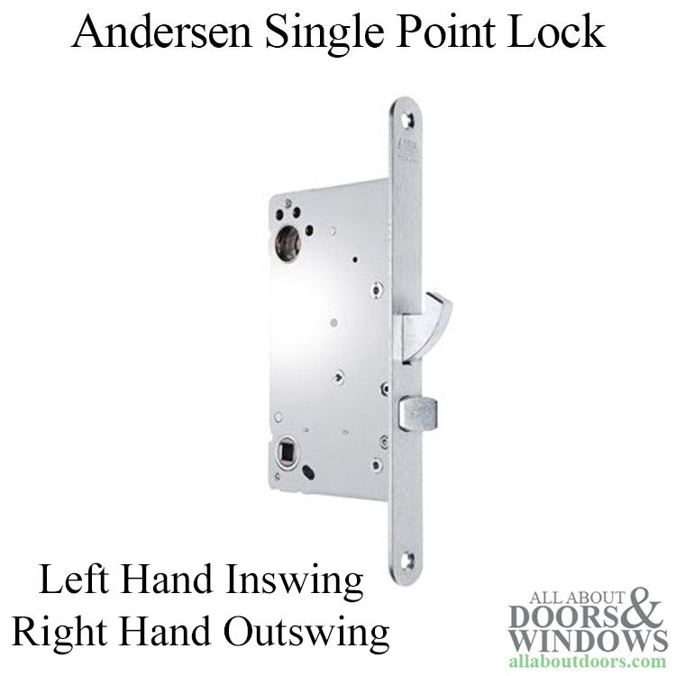 Single Point Lock, Left Hand Inswing/ Right Hand Outswing - Single Point Lock, Left Hand Inswing/ Right Hand Outswing