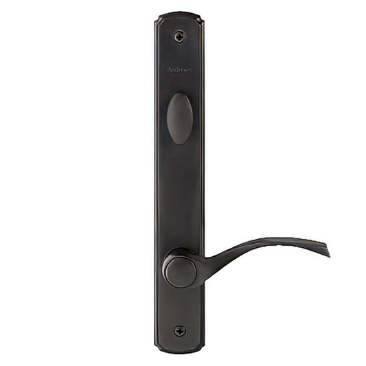 Andersen Frenchwood 400 Series Active Hinged Door Handle Set Newbury Oil Rubbed Bronze