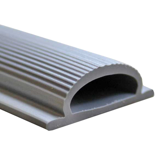 36 Inch by 1-1/16 Inch Vinyl Threshold Replacement Insert for SDS Doors - Gray