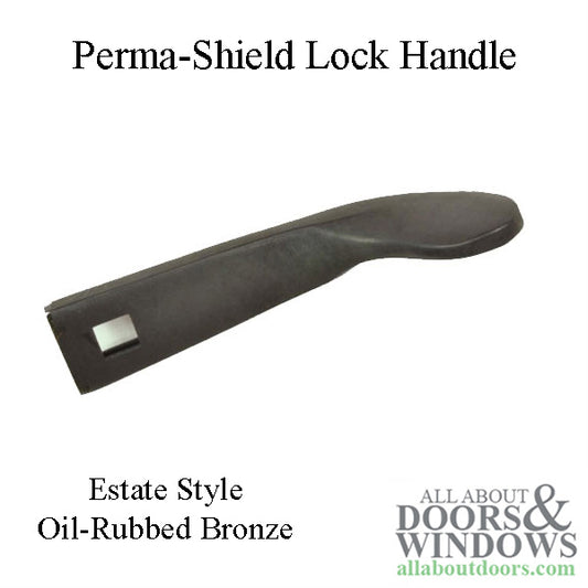 Andersen Perma-Shield Lock Handle, Estate Style - Oil Rubbed Bronze