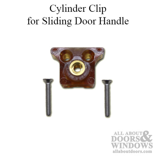 Cylinder Clip for Sliding Door Handle