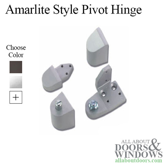 Store Front Commercial Doors Pivot Hinge Amarlite - Left Hand - Aluminum