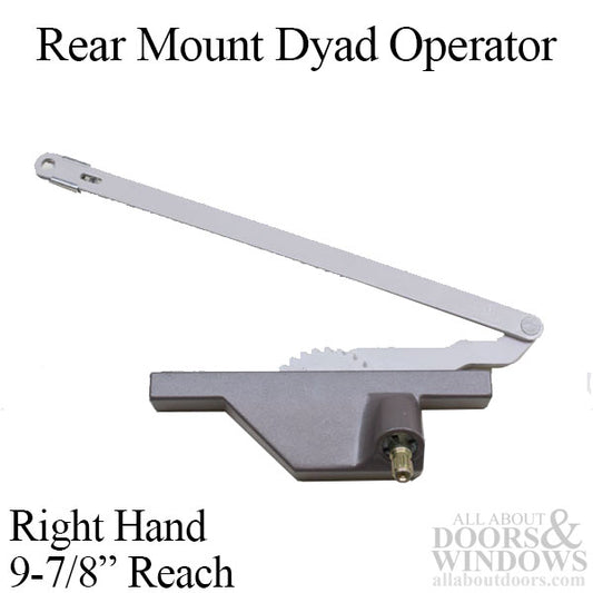 Dyad Operator, Rear Mount, 5 inch hole spacing, 9-7/8 Reach, RH