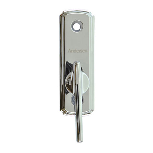 Andersen Frenchwood Gliding Door - Thumb Latch - Newbury - Inside LockChrome