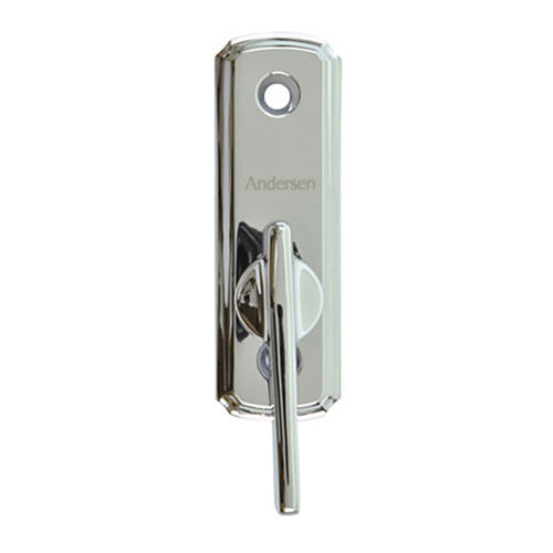 Andersen Frenchwood Gliding Door - Thumb Latch - Newbury - Inside LockChrome - Andersen Frenchwood Gliding Door - Thumb Latch - Newbury - Inside LockChrome