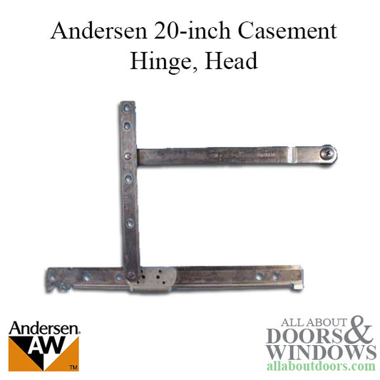 Unavailable - Hinge, Head, Left Andersen Casement, 20 Inch  Standard