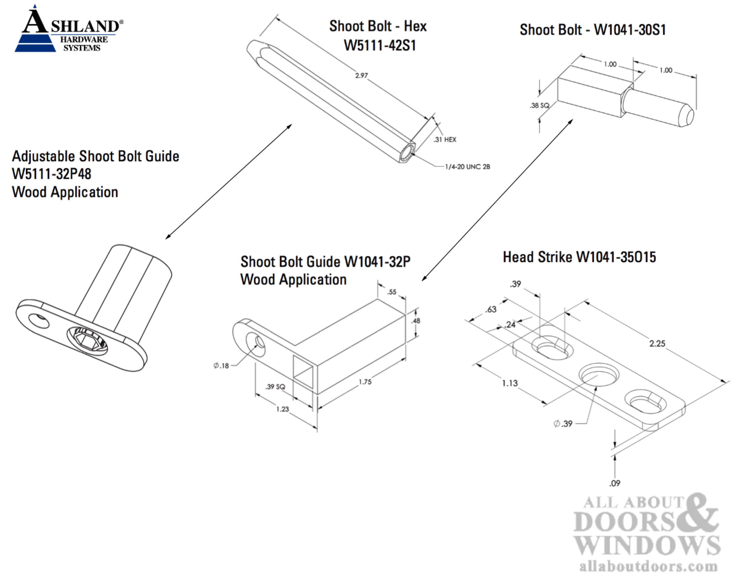 Shootbolt Tip, for concealed MPL -  3