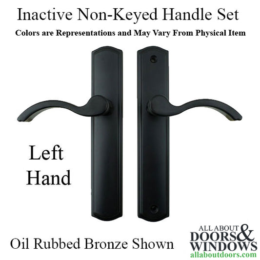 Inactive Handle set 100 Series Lever, C Plate,  Left Hand - Choose Color