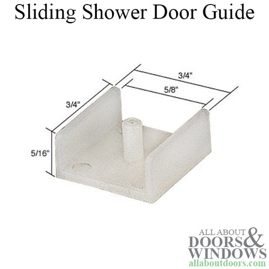 Guide, Sliding Shower Door