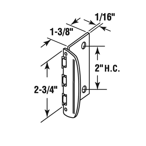 Reversible Steel Flip-Lock - Choose Color - Reversible Steel Flip-Lock - Choose Color