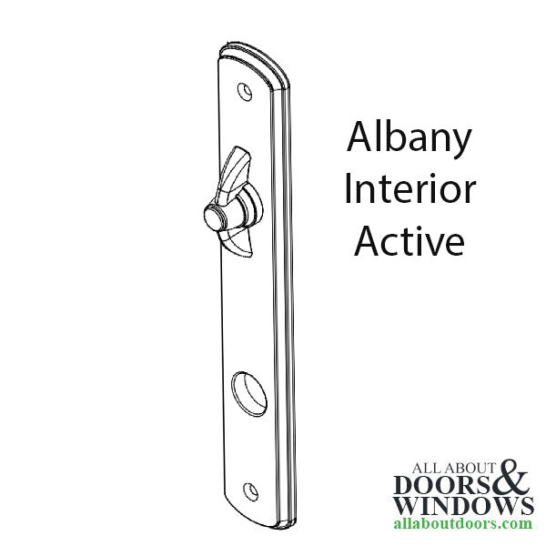 Andersen Albany Interior Plate for Active panel - Stone - Andersen Albany Interior Plate for Active panel - Stone