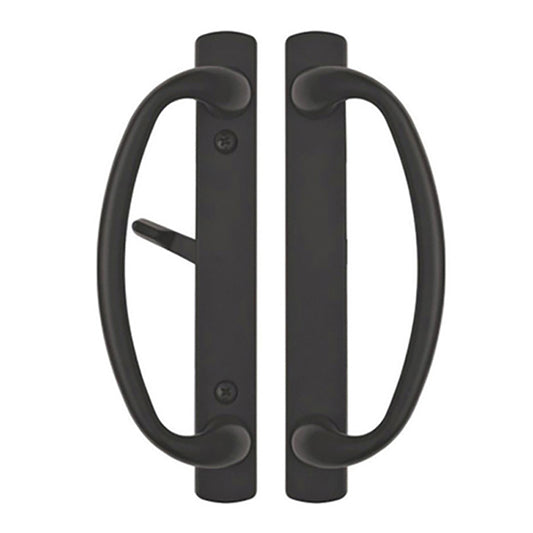 Charlotte Privacy Sliding Door Handle Set Non Keyed Sliding Door Handle