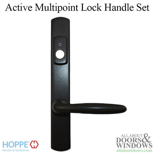 Hoppe HLS7 Handleset, Verona, M151/2167N, Keyed Active, Rustic Umber - Hoppe HLS7 Handleset, Verona, M151/2167N, Keyed Active, Rustic Umber