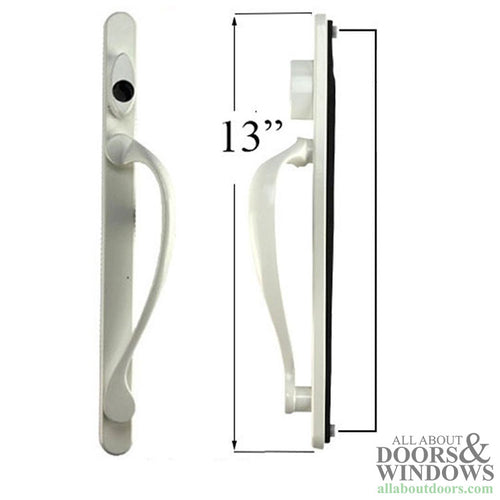 Elevate series, Sliding French Door Handle, Exterior Active Keyed, Left Hand - Elevate series, Sliding French Door Handle, Exterior Active Keyed, Left Hand