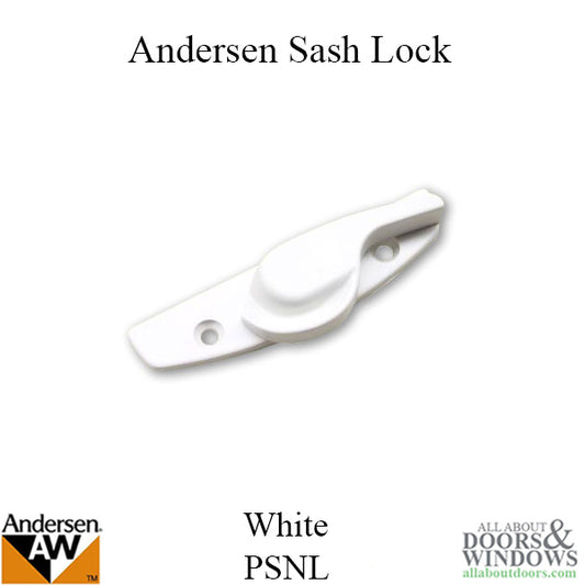 Sash Lock, PSNL, 1994  - White