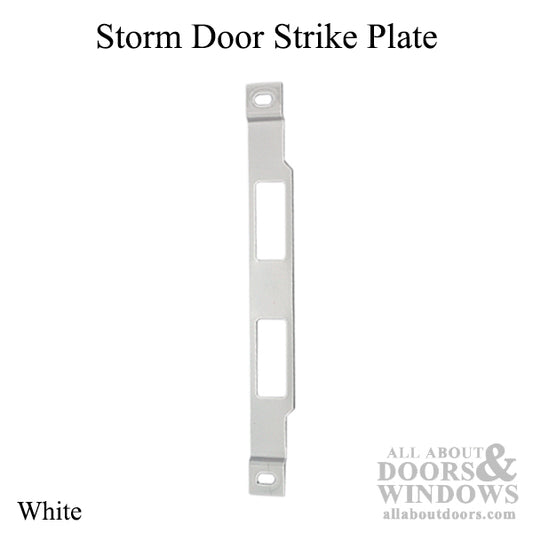 Strike Plate - White