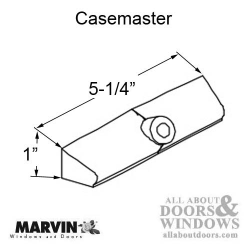 Marvin Cover for Curved Handle, casement or awning windows - Marvin Cover for Curved Handle, casement or awning windows