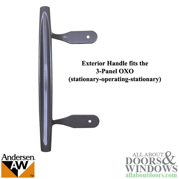Andersen Exterior Handle For Sliding Doors Dished Door Handle For 3 Panel Door - Andersen Exterior Handle For Sliding Doors Dished Door Handle For 3 Panel Door