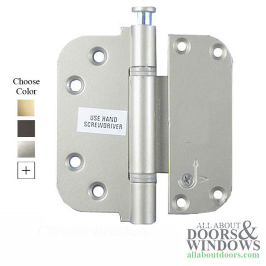 2D Adjustable Set Hinge (V) 3-5/8 x 3-5/8