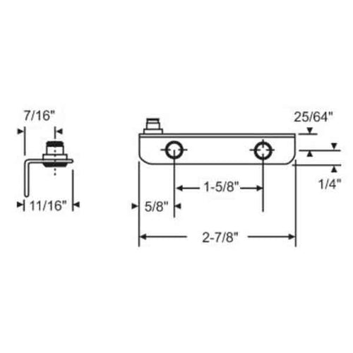 Truth Stud Bracket  Left Hand - Truth Stud Bracket  Left Hand